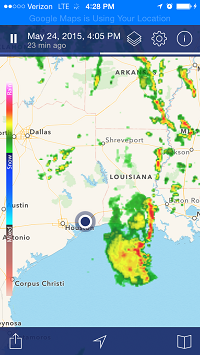 A rain cloud with some sort of two legged being with arms is riding a dragon is keeping an eye on Mr. Gabriel De La Vega Jr. 